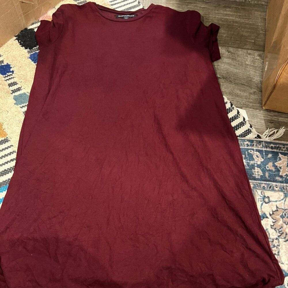 Brandy Melville small velvet type dress